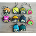 one piece series handsome one piece head shape soft pvc key protection